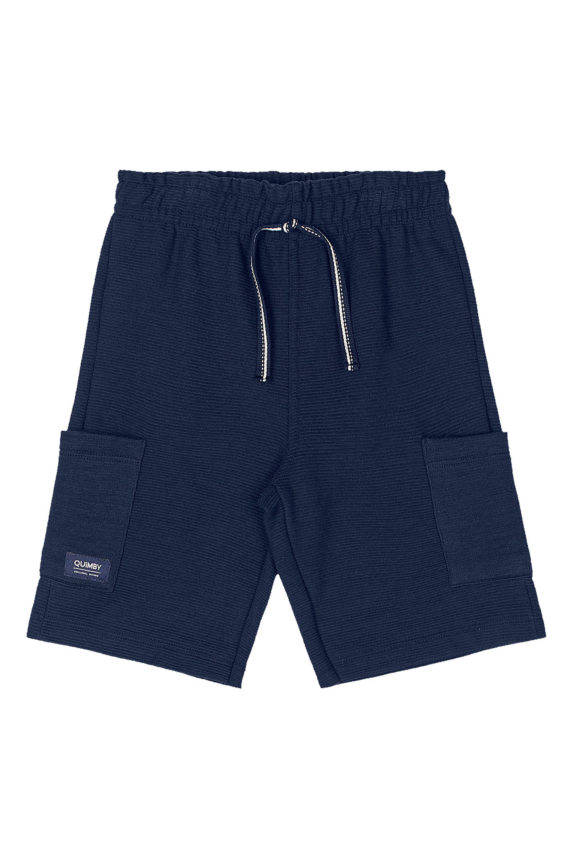 Conjunto Infantil com Camiseta Estampada e Bermuda (Cinza Escuro) Quimby - Imagem 41